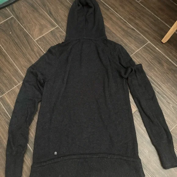 lululemon black/grey Hoodie Sweater - Picture 2 of 4